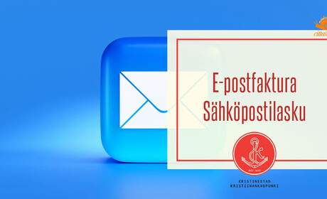 Nytt alternativ för stadens och KRS-Vattens fakturor – e-postfaktura möjlig från 18.8.2025