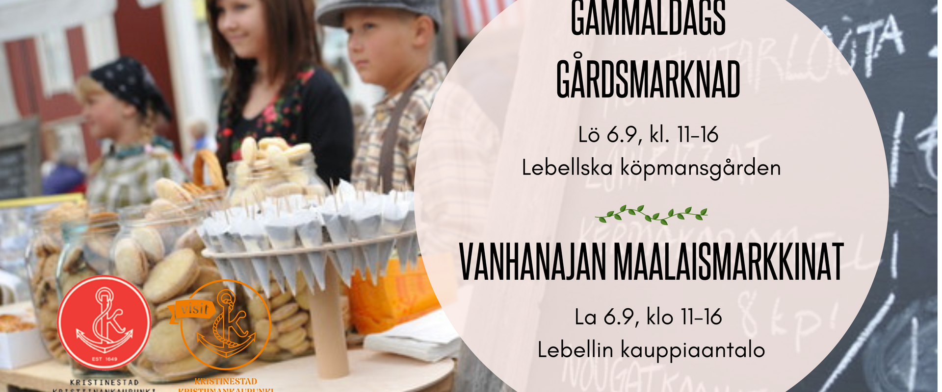 Gammaldags gardsmarknad Vanhanajan maalaismarkkinat 7
