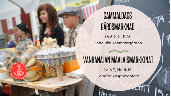 Gammaldags gardsmarknad Vanhanajan maalaismarkkinat 7