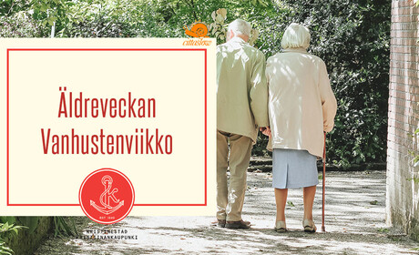 De äldres vecka 6–12.10.2025 uppmärksammas i Kristinestad 