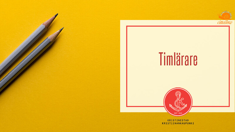 Vi söker en timlärare