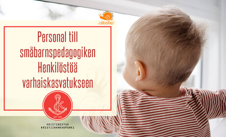 Etsimme henkilökuntaa varhaiskasvatukseen