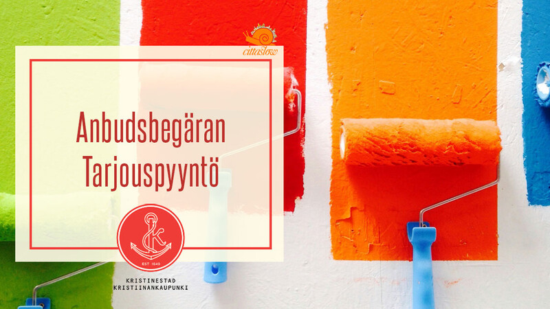 Anbudsbegäran, fasadmålning av huvudbyggnaden vid Kristinestads skola