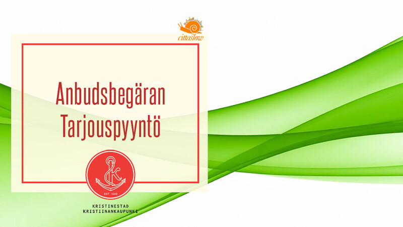 Vi begär anbud på gräsklippning av grönområden 