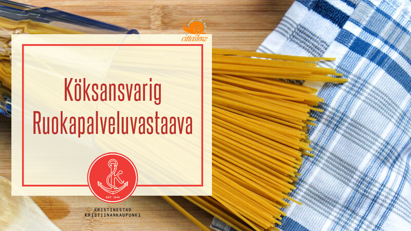 Vi söker en köksansvarig till skolköket vid Kantakaupungin koulu