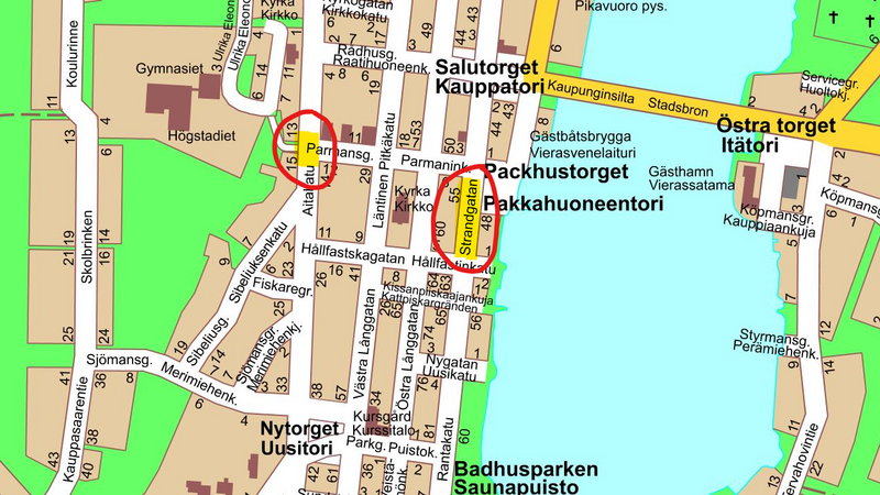 Tilapäisiä liikennejärjestelyjä toukokuussa suunniteltujen katutöiden vuoksi
