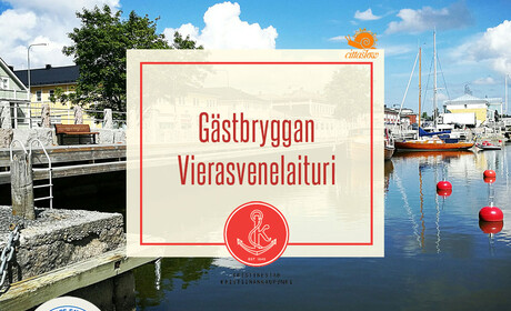 Tervetuloa kaupungin vierasvenelaiturille!