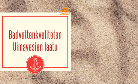 Information om badvattnens kvalitet publiceras regelbundet under sommaren