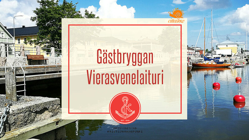Välkommen till stadens gästbrygga!