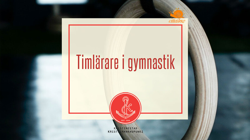 Vi söker en timlärare i huvudsyssla i gymnastik