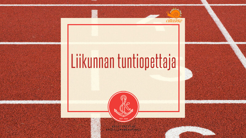 Finskspråkiga skolväsendet söker en timlärare i gymnastik
