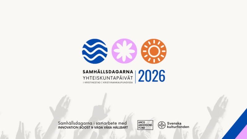 Sommarens Samhällsdagar - två dagar med framtid, tillväxt och samhällsdebatt i Kristinestad
