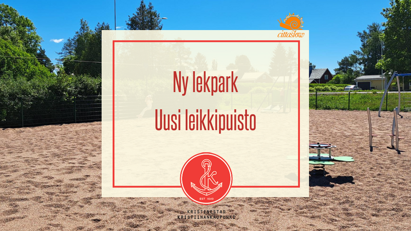 Nybrolekparken klar för användning