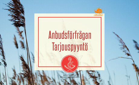 Tarjouspyyntö: ruoppaukseen liittyvä ympäristöselvitys