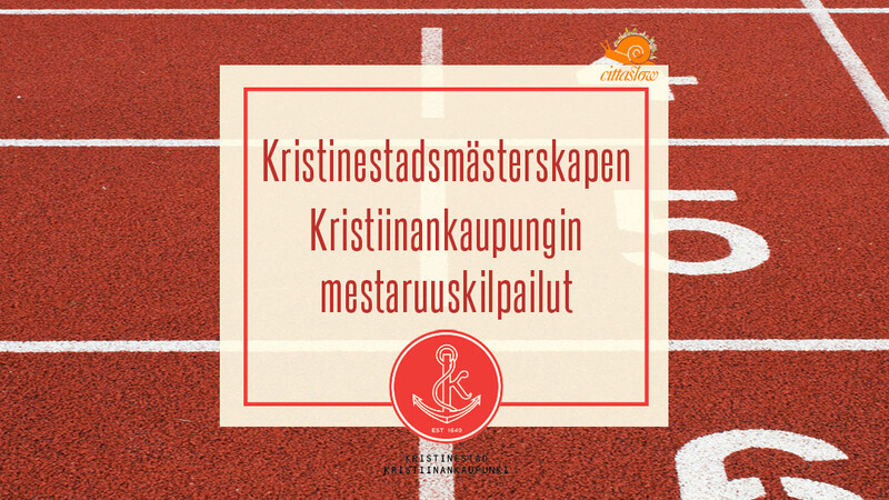 Kristinestadsmästerskapen i friidrott avgörs den 2 september