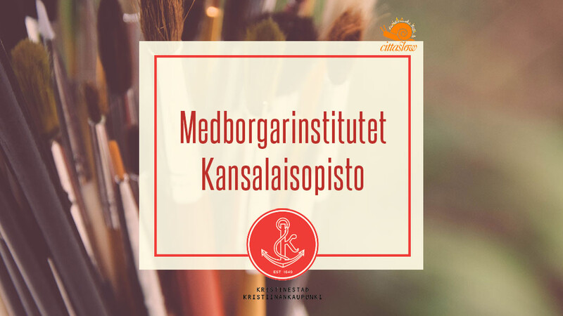 Medborgarinstitutets kurskatalog delas ut