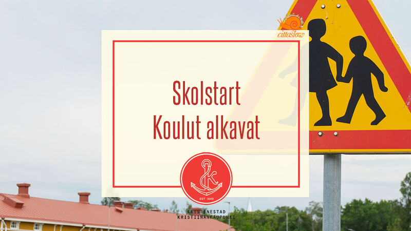 Läsåret 2026–2027 inleds i Kristinestads skolor och förskolor 11.8.2026