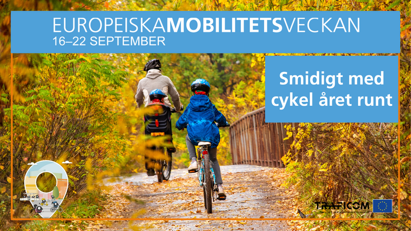 Mobilitetsveckan 16–22.9 lyfter fram hållbar och jämlik mobilitet