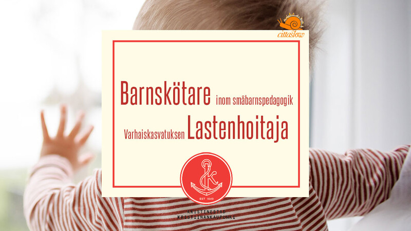 Vi söker en barnskötare till småbarnspedagogiken