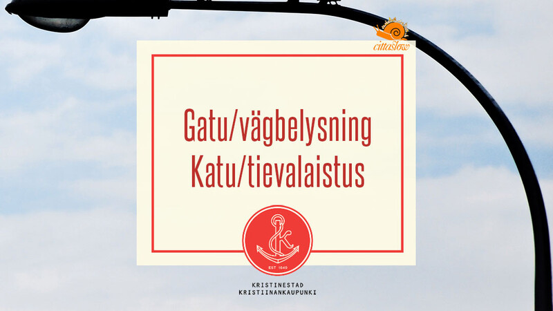 Gatubelysningen testas