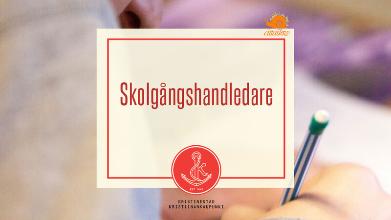 Vi söker en skolgångshandledare till Lappfjärd skola för tiden 1.10.2026–5.6.2027