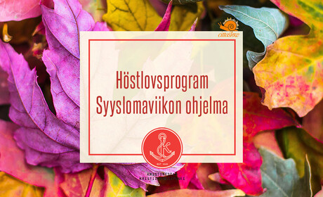Syysloma Kristiinankaupungissa 12.-18.10.