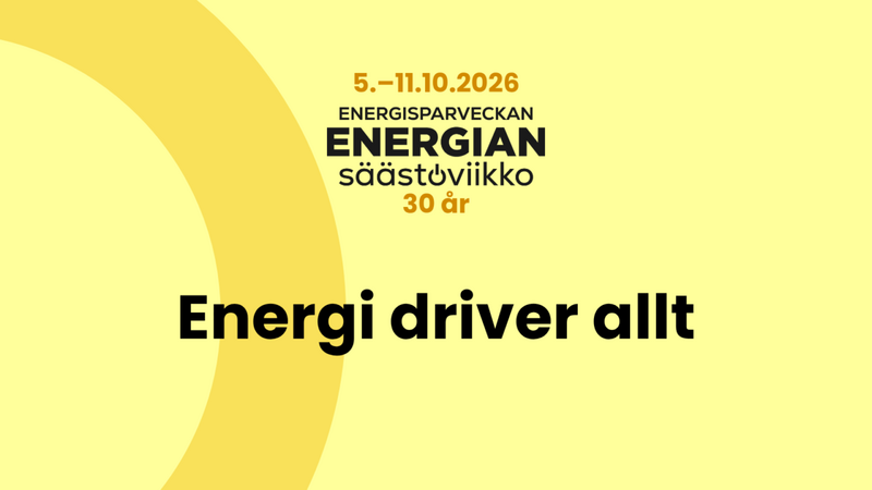 Energisparveckan: 15 tips som hjälper dig att minska energiförbrukningen