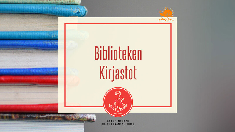 Stadsbiblioteket stänger tidigare torsdagen den 22.10.