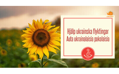 hjalp ukrainska flyktingar